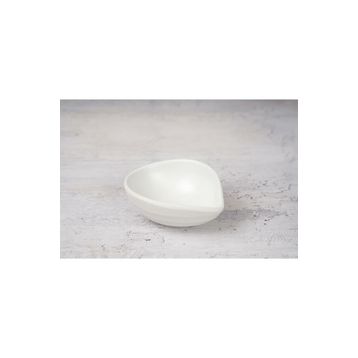 Globy Melamin Minimal Beyaz 8x7x3 cm Kase Sosluk Reçellik