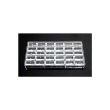 Globy Polikarbon Çikolata Kalıbı Dikdörtgen 21x28 mm