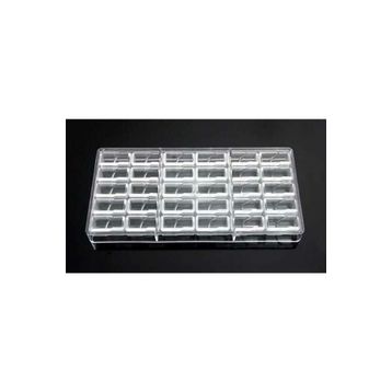 Globy Polikarbon Çikolata Kalıbı Dikdörtgen 21x28 mm