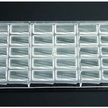 Globy Polikarbon Çikolata Kalıbı Dikdörtgen 37x15x15 mm