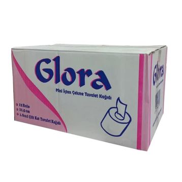 Glora Mini İçten Çekmeli Tuvalet Kağıdı 12'Li