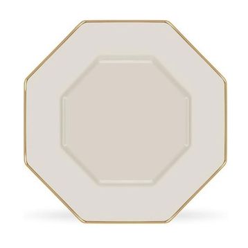 Glore 20 cm Sekizgen Krem Tekli Pasta Tabak