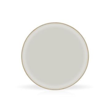 Glore 6'lı Solid Krem Cam Pasta