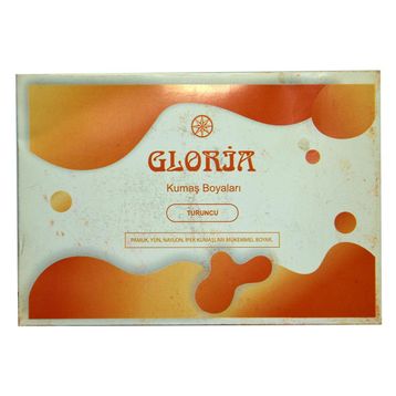 Gloria Turuncu 10 gr Kumaş Boyası