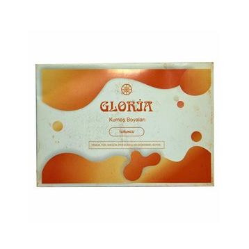 Gloria Turuncu 10 gr Kumaş Boyası