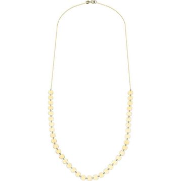 Glorria Altın 50 cm Pullu Kolye