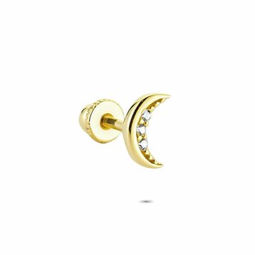 Glorria Ay Helix 14 Ayar Altın Piercing