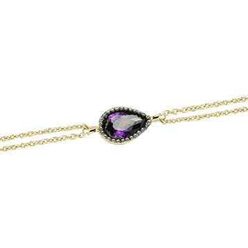 Glorria CM0390 Altın Damla Bileklik
