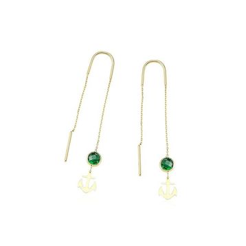 Glorria CM0425 Altın Çapa Küpe