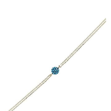 Glorria CM0647 Firuze Taşlı Kadın Altın Bileklik