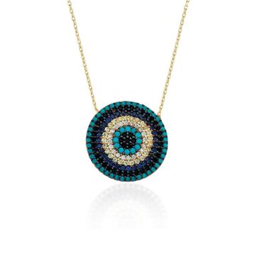 Glorria CN0274 Altın Nazar Kolye