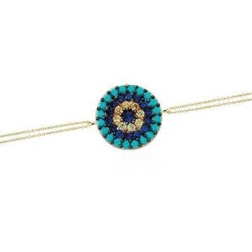 Glorria CN0274 Altın Nazar Kolye