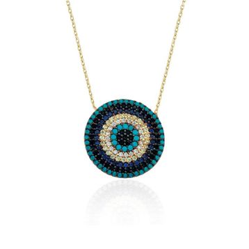 Glorria CN0274 Altın Nazar Kolye