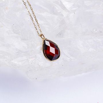 Glorria CN0438 Altın Damla Kolye