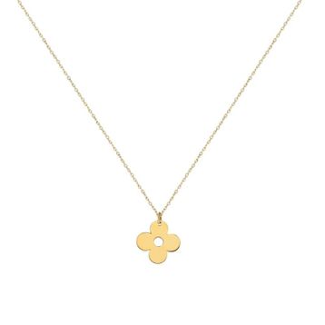 Glorria CN0445 Altın Çiçek Kolye