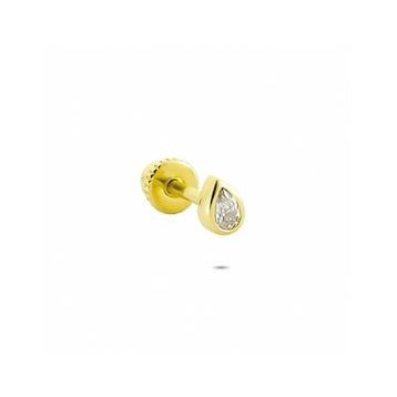 Glorria Damla Helix 14 Ayar Altın Piercing