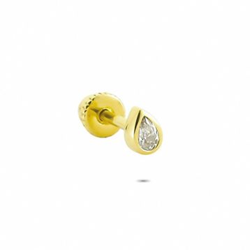 Glorria Damla Helix 14 Ayar Altın Piercing