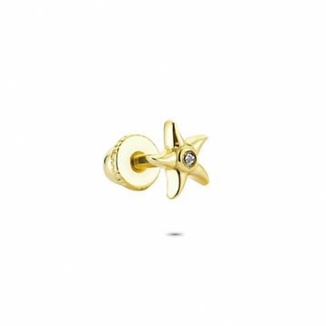 Glorria Deniz Yıldızı Helix 14 Ayar Altın Piercing