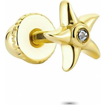 Glorria Deniz Yıldızı Helix 14 Ayar Altın Piercing