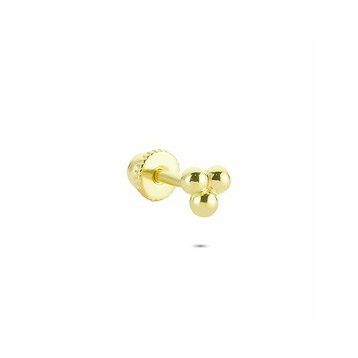 Glorria Dorika Helix 14 Ayar Altın Piercing