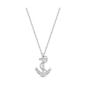 Glorria DT0501 Çapa Gümüş Kadın Kolye
