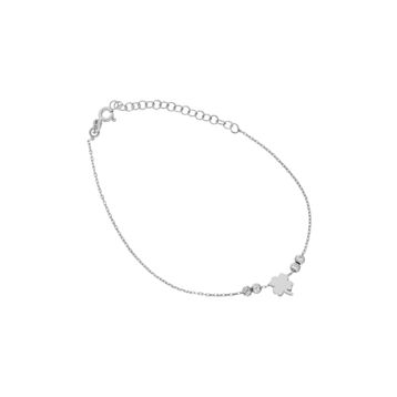 Glorria DT0539 Gümüş Yonca Halhal