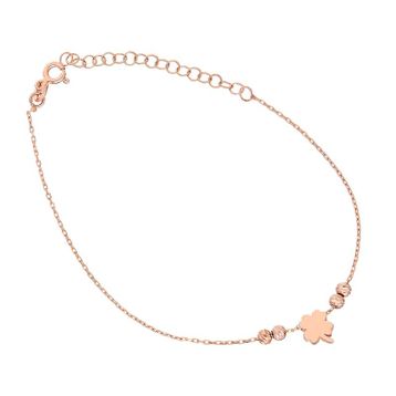 Glorria DT0539 Gümüş Yonca Halhal