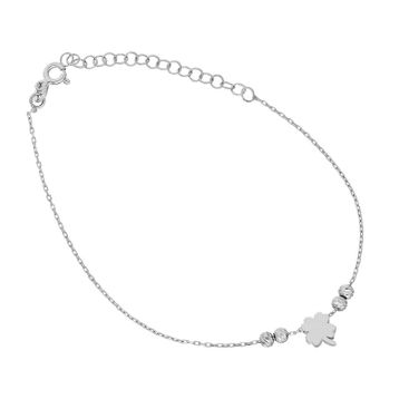Glorria DT0539 Gümüş Yonca Halhal