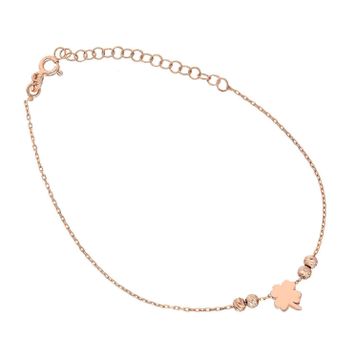 Glorria DT0539 Gümüş Yonca Halhal