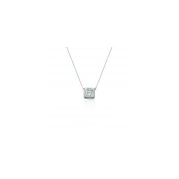 Glorria DT0567 Tektaş Gümüş Kadın Kolye