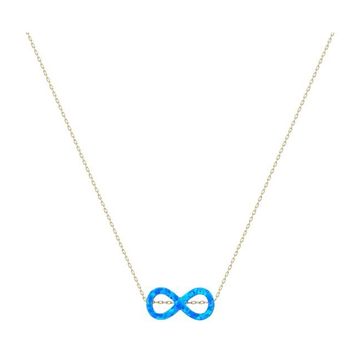 Glorria DU0096 Altın Opal Sonsuzluk Kolye