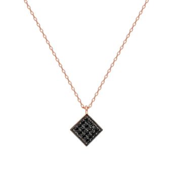 Glorria EG0438 Geometrik Gümüş Kolye