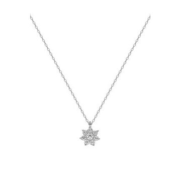 Glorria EG0444 Yıldız Gümüş Kolye