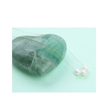 Glorria GLADM0116 3 İncili Altın Kolye