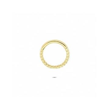 Glorria Gurmet Halka 14 Ayar Altın Piercing