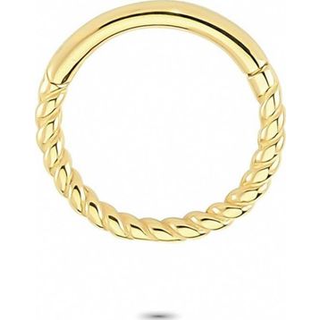 Glorria Gurmet Halka 14 Ayar Altın Piercing