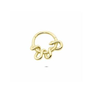 Glorria Halka 14 Ayar Altın Piercing