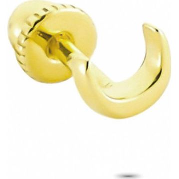 Glorria Hilal Helix 14 Ayar Altın Piercing