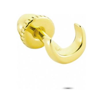 Glorria Hilal Helix 14 Ayar Altın Piercing