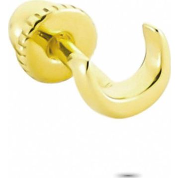 Glorria Hilal Helix 14 Ayar Altın Piercing