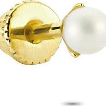 Glorria İnci Helix 14 Ayar Altın Piercing