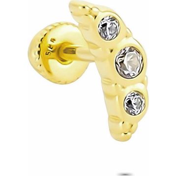 Glorria Melek Kanadı Helix 14 Ayar Altın Piercing