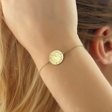 Glorria Oğlak Burcu 925 Ayar Gümüş Bileklik