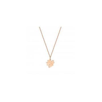 Glorria SV0049 Rose Altın Yonca Kolye