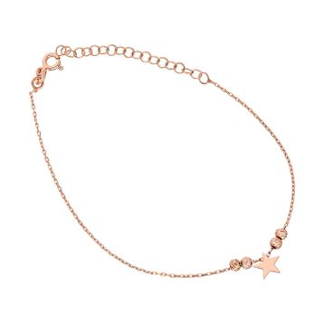 Glorria SZ0021 Gümüş Yıldız Halhal