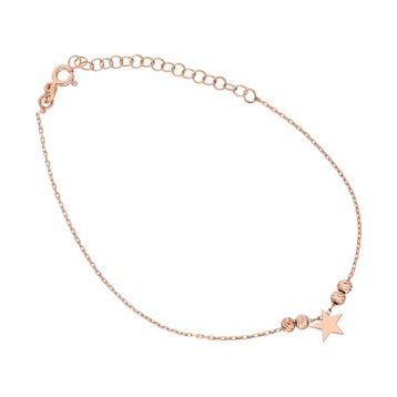 Glorria SZ0021 Gümüş Yıldız Halhal