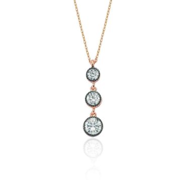 Glorria VK1003 Gümüş Sallantı Kolye