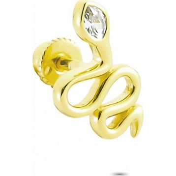 Glorria Yılan Helix 14 Ayar Altın Piercing