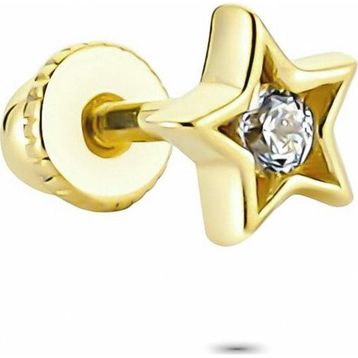 Glorria Yıldız Helix 14 Ayar Altın Piercing