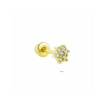 Glorria Yıldız Helix 14 Ayar Altın Piercing